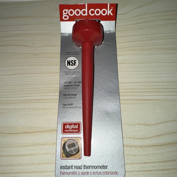 Goodcook Good Cook Classic Instant Read Digital Thermometer New Open Box - Picture 1 of 4